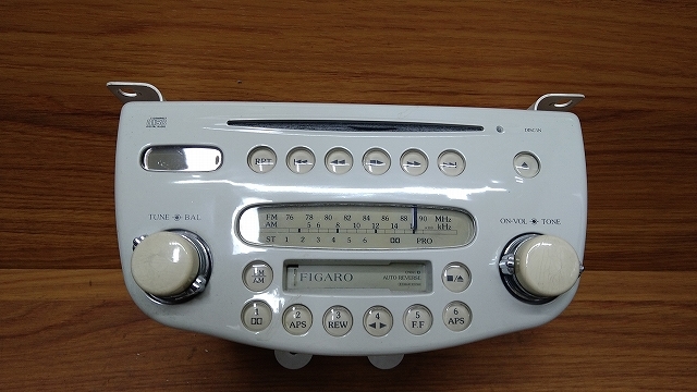 日産 フィガロ FK10 純正カセット CD ラジオ Yahoo!オークション