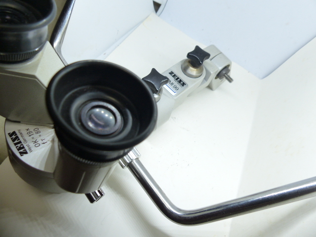 ZEISS OK＝19× FT＝80 双眼顕微鏡 現状品