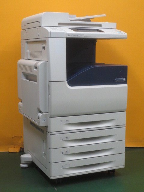[A16748] ★印字極少★ゼロックス DocuCentre-V C2263 A3 カラー複合機★コピー/FAX/プリンタ/スキャナ/４段カセット★xerox dc5 c2263