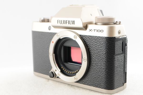 富士フィルム X−T100 シャンパンゴールド - ボディー 美品FUJIFILM