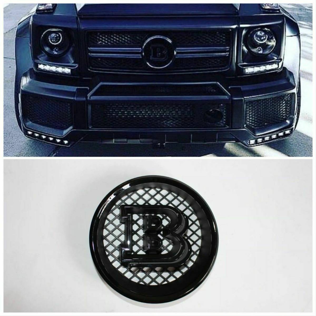 国内発送 BRABUS ブラバス グリル エンブレム メルセデスベンツ