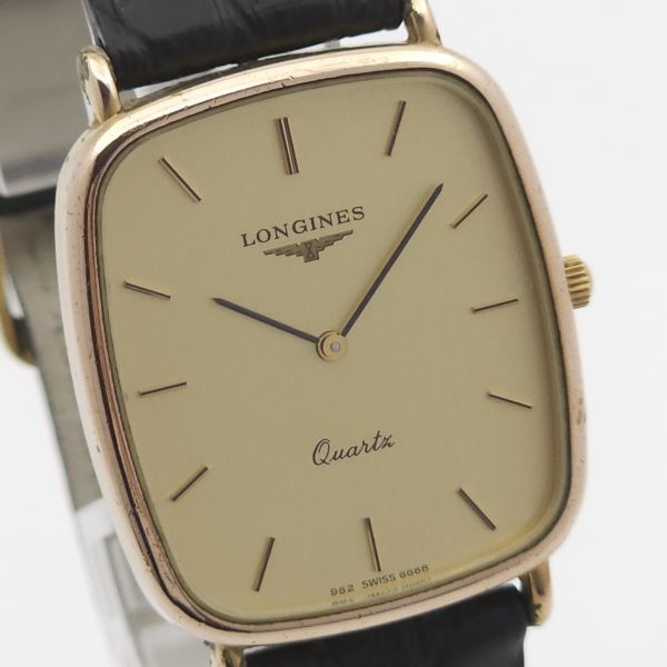 1円 LONGINES ロンジン QZ 動作品 KN0873T（CC 26）