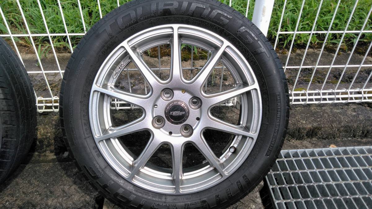 ハスラー等に！！CROSS SPEED PREMIUM CSR 15×4.5J 4H インセット+43 