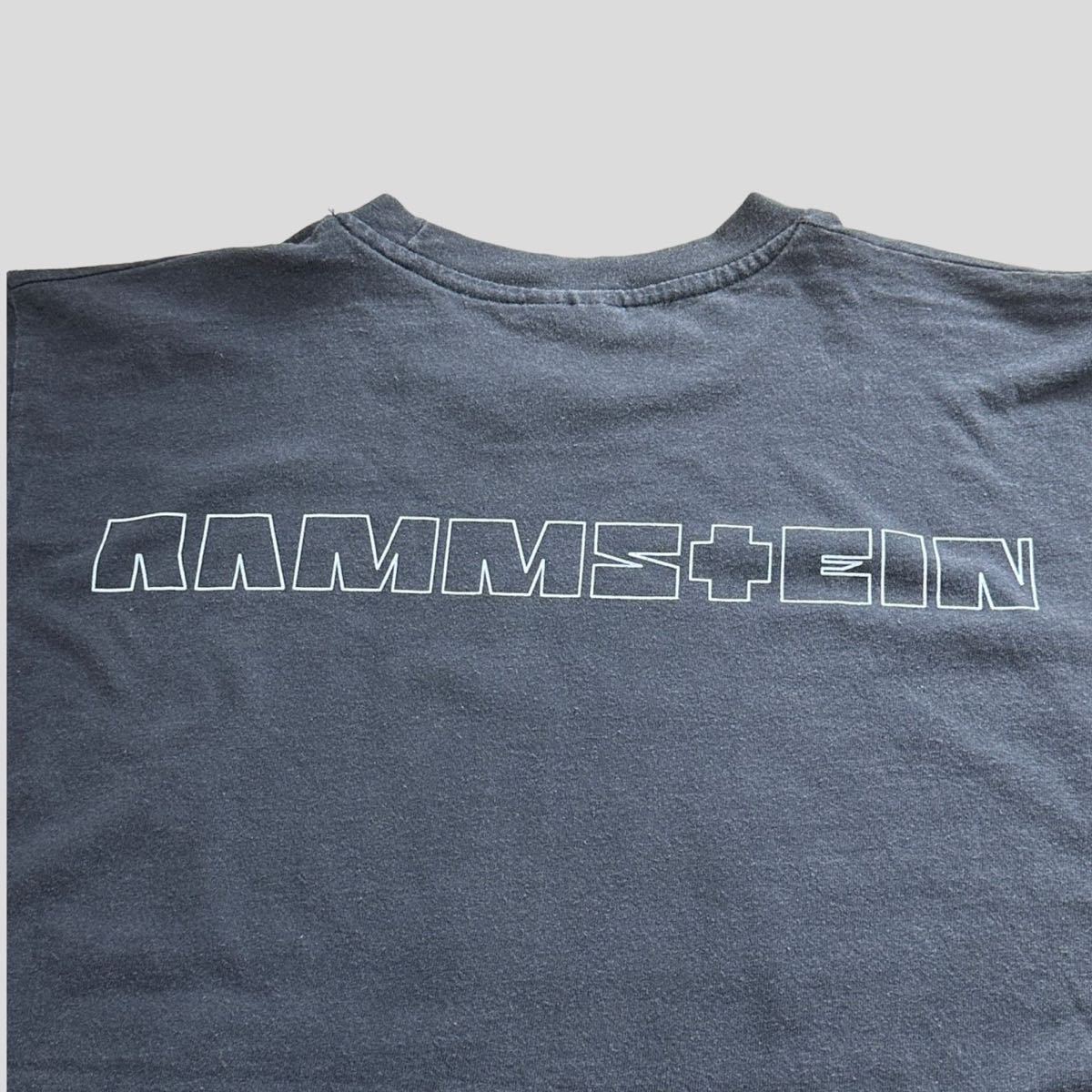 RAMMSTEIN BIG FACE ラムシュタイン ロックバンド TシャツLサイズ 