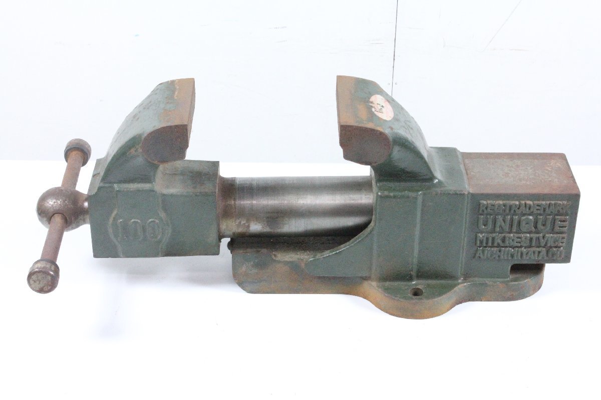 AICHI MIYATA バイス 万力 UNIQUE MTK BEST VICE 口幅 約11cm AICHI MIYATA バイス 万力 UNIQUE MTK BEST VICE 口幅 約11cm