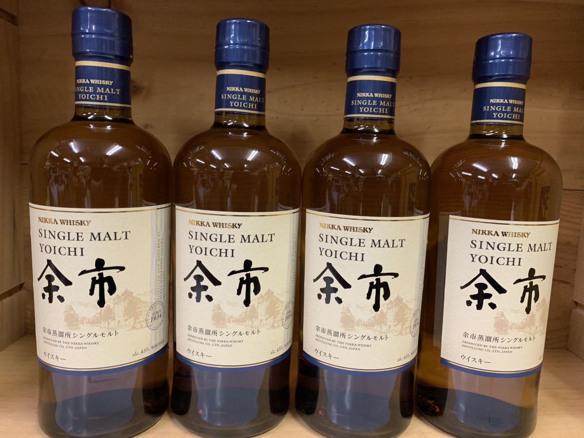 余市 700ml シングルモルト 4本セットニッカ 4本セット｜Yahoo 人気