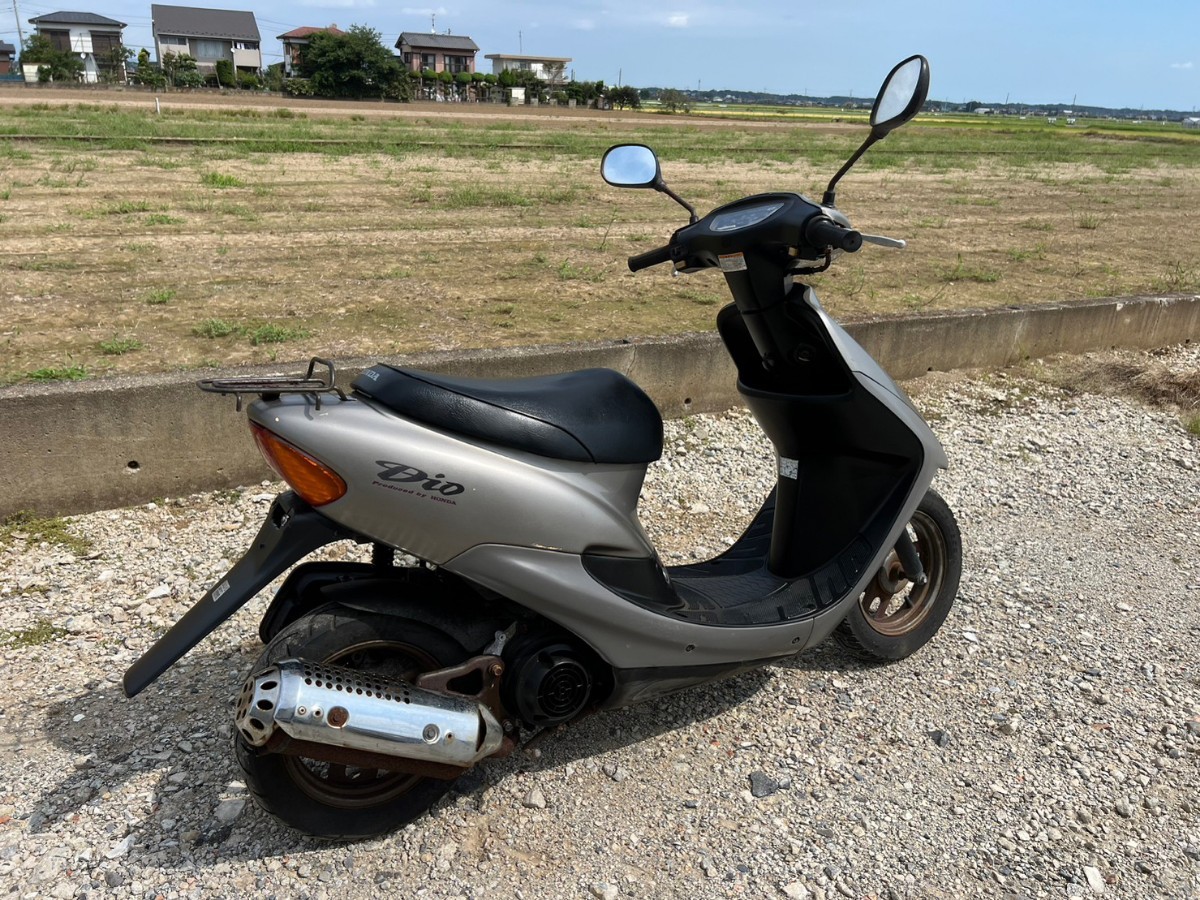 ホンダ ライブディオ AF34 シルバー 不動車 圧縮あり 50ccの入札履歴 