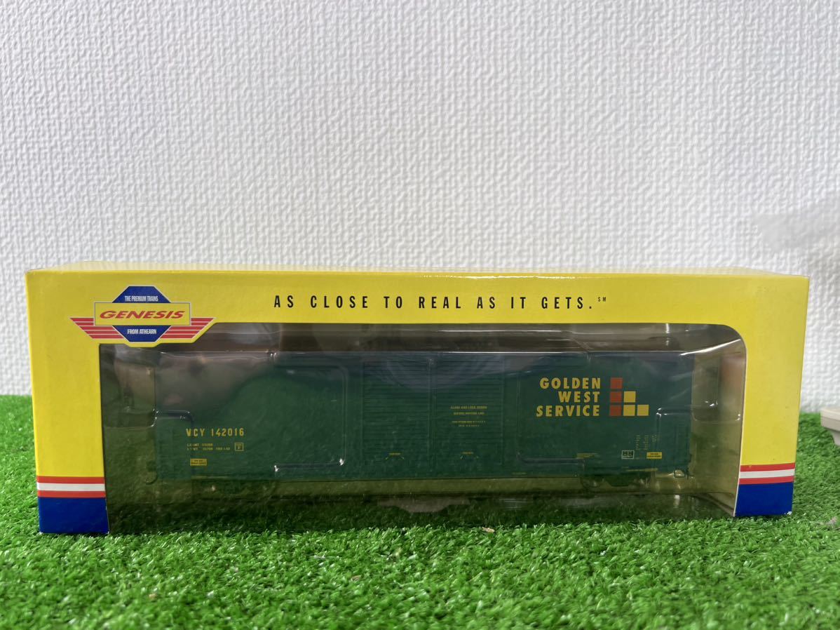 HO Athearn Genesis Golden West Service 50インチ VCY 142016/PC&FプラグドアボクカーGVSR#OG4131外国車　/113
