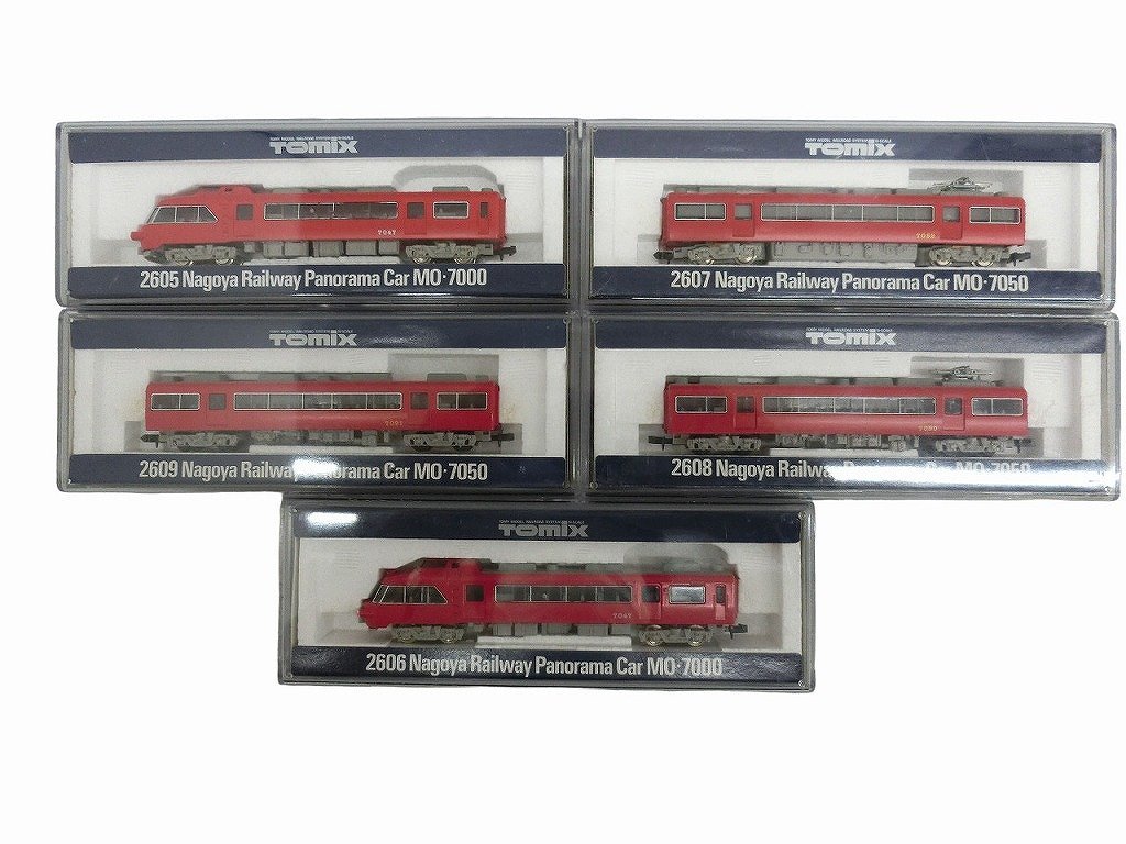 SALE，定番 期間限定セール トミックス TOMIX 名鉄パノラマカー モ7000形 モ7050形5両セット 2605 2606 2607 2608 2609(私鉄車輌)｜売買されたオークション情報、yahooの商品情報をアーカイブ公開 - オークファン 私鉄車輌