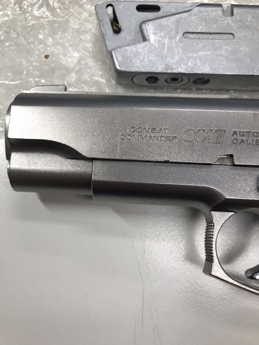 WAニュースーパーコンバットコマンダーカスタム ステンレスシルバー