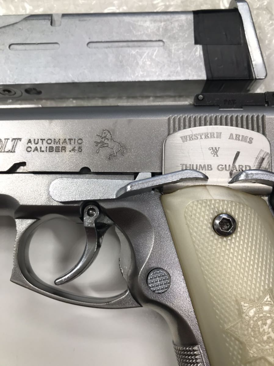 WAニュースーパーコンバットコマンダーカスタム ステンレスシルバー