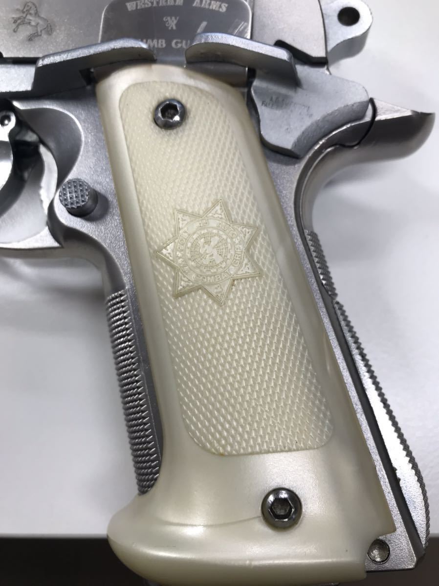 WAニュースーパーコンバットコマンダーカスタム ステンレスシルバー