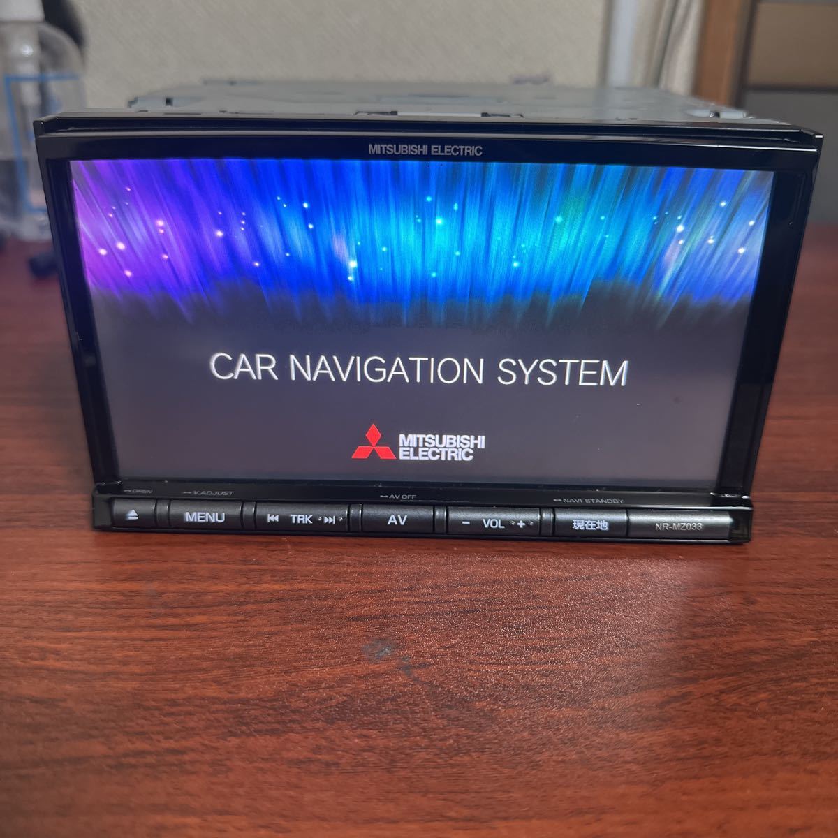 MITSUBISHI ELECTRIC メモリーナビ　NR-MZ03　OBTM002334JP　通電確認済