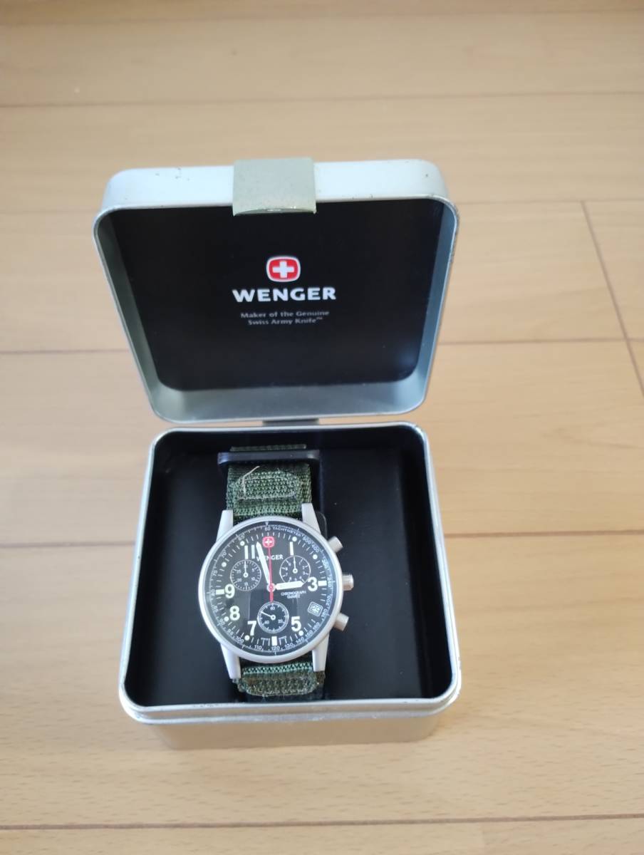 踊る大 コマンド ウェンガー時計 WENGER ウェンガー コマンドクロノ