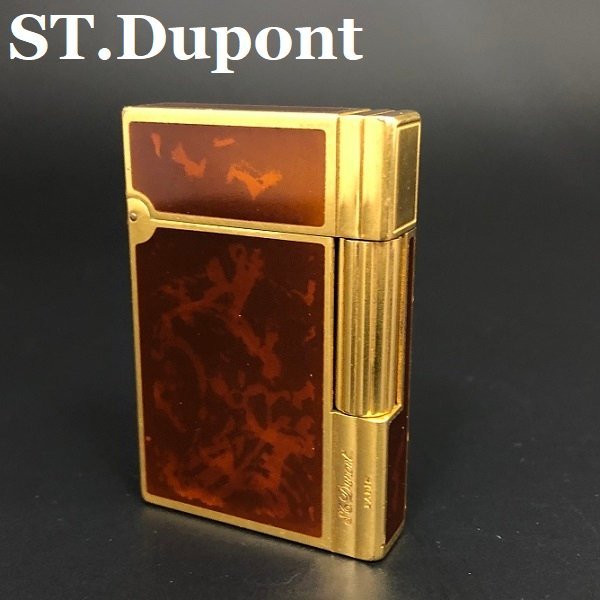 【SALE，豊富な】 ST.Dupont デュポン ライター ギャッツビー ライン2 漆マーブル ゴールド/ブラウン GP ガスライター 正規品 本物保証 最落無(デュポン)｜売買されたオークション情報、yahooの商品情報をアーカイ デュポン