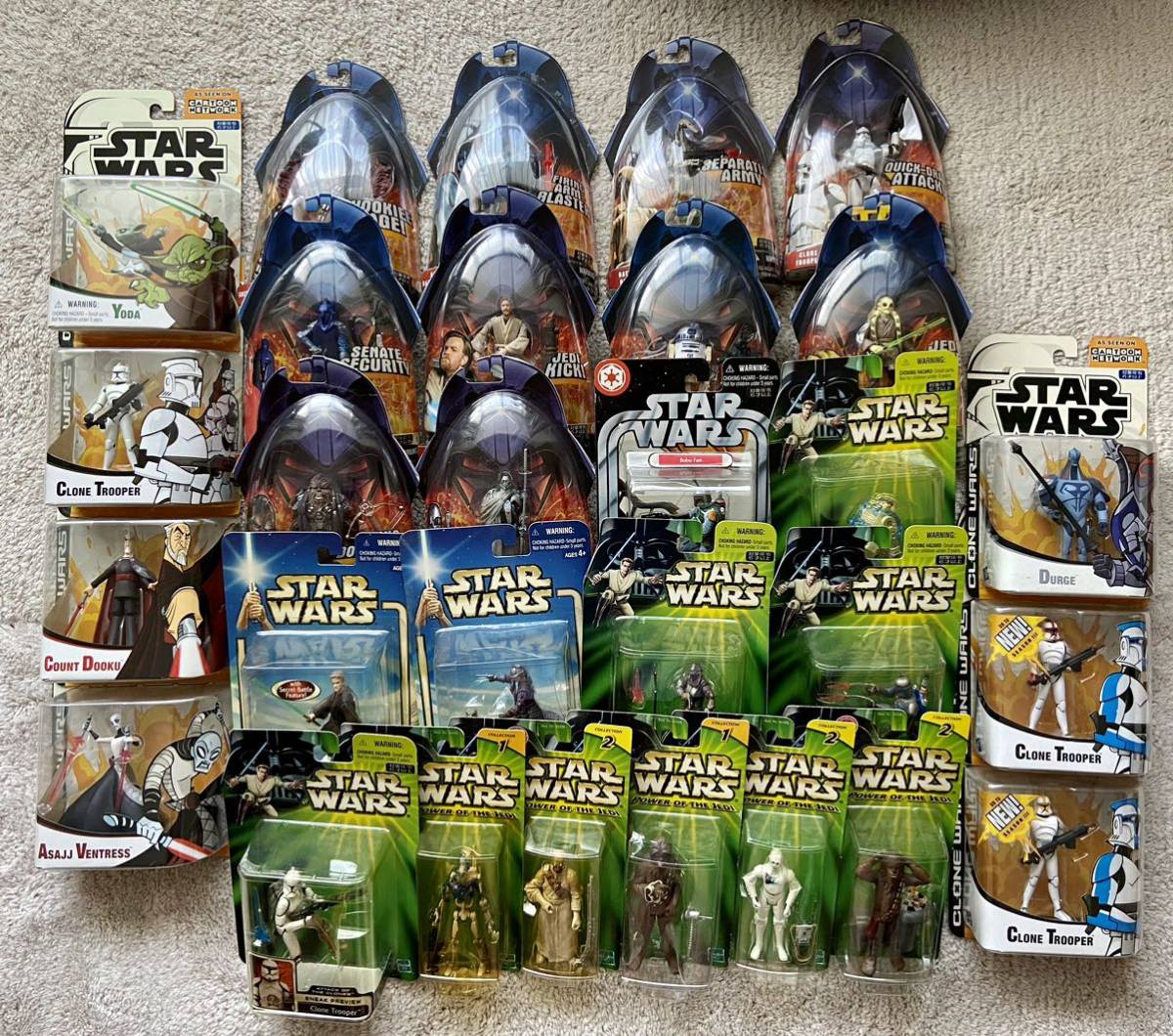 スターウォーズ ベーシックフィギュア 未開封 フィギュア 5体 サーガ