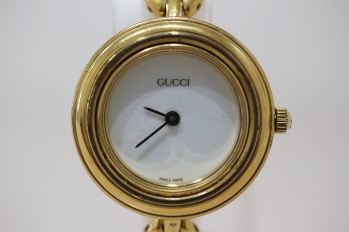 GUCCI グッチ 11/12.2 レディース クオーツ 腕時計 動作未確認 4127