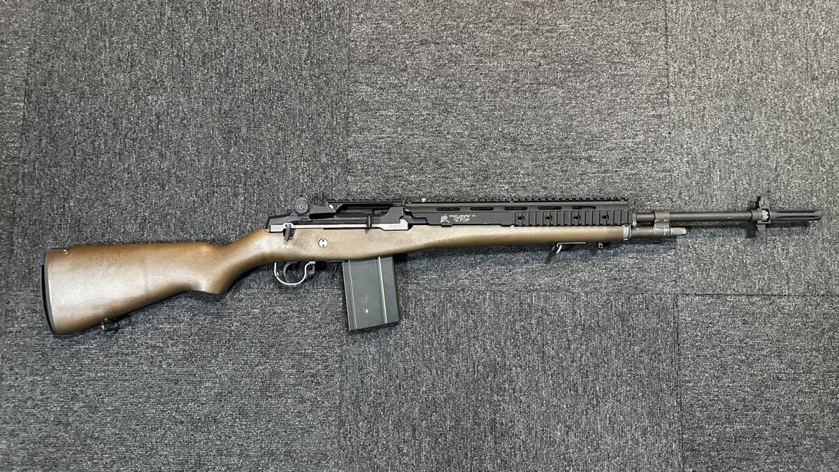 WE カスタム フルメタル M14 ガスブローバック ライフル /キーワード エアガン サバゲー ミリタリー 