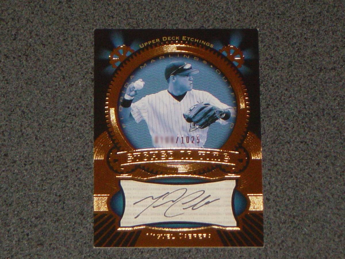 Miguel Cabrera (ミゲル・カブレラ) 2004 Upper Deck Etchings Etched 