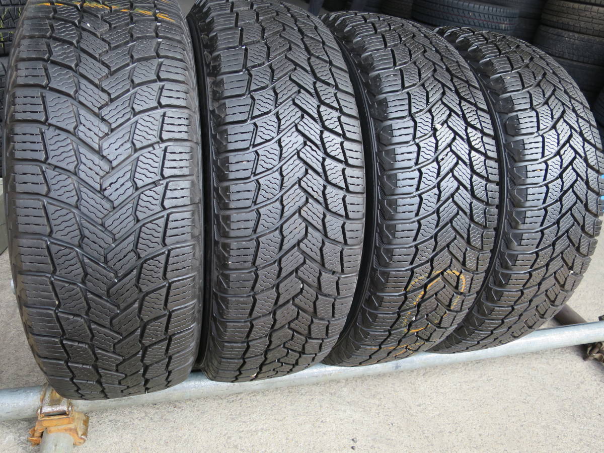 20年製バリ山 195/65R15 95T ◆ミシュラン X-ICE SNOW◆ 4本 B480 スタッドレス