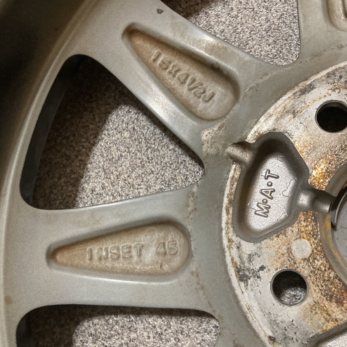 スズキ純正 ENKEI製 HA36S アルト 15インチ アルミホイール 4.5J＋45 