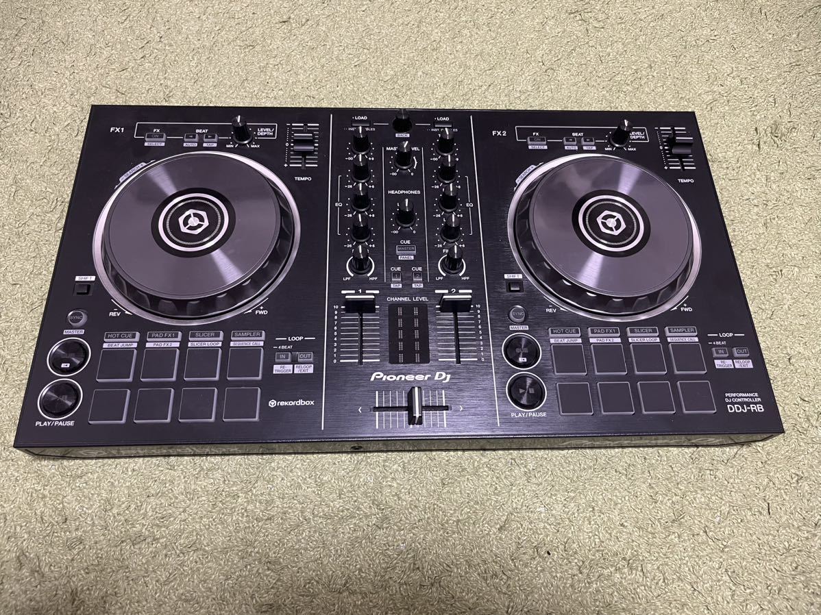 送料無料 Pioneerパイオニア/PCDJコントローラー/DDJ-RB/黒/rekordbox