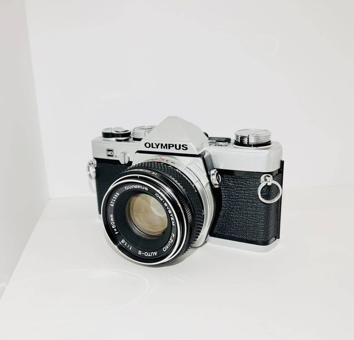 OLYMPUS OM-1 レンズ OLYMPUS OM-SYSTEM F.ZUIKO AUTO-S 50mm F 1:1.8 OM-