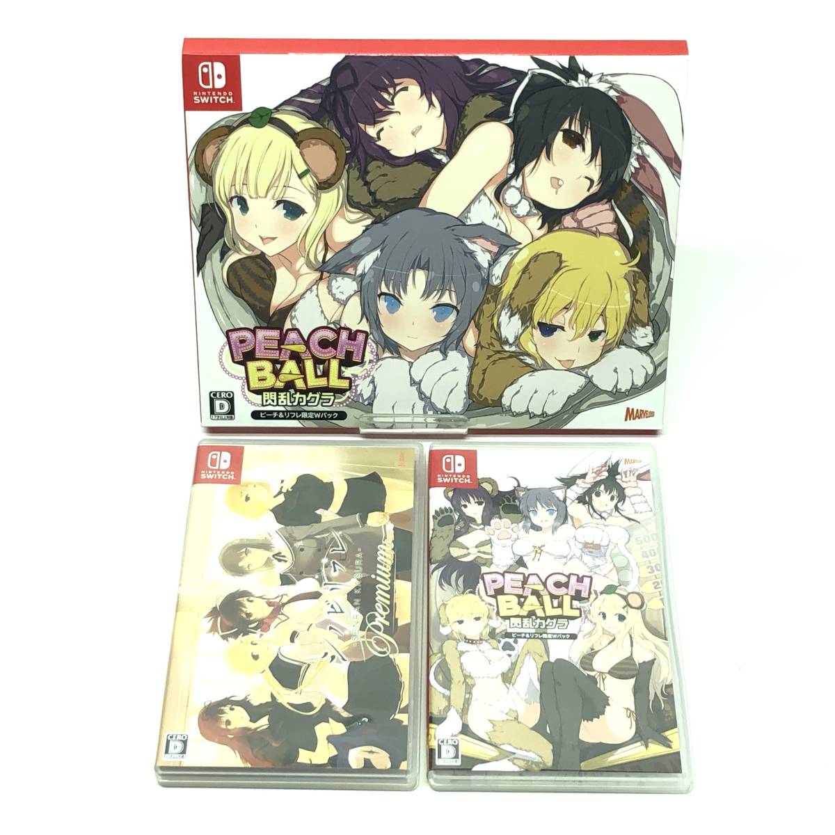 閃乱カグラ ピーチ＆リフレ限定Wパック Nintendo Switch 【公式通販】