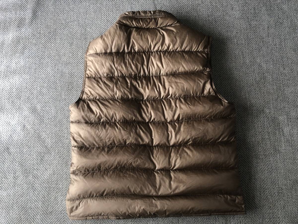 【タグ付】MONCLER ロゴワッペン キルティング ダウンベスト MONCLER（モンクレール） ダウン ダウンベスト チェニス レディース