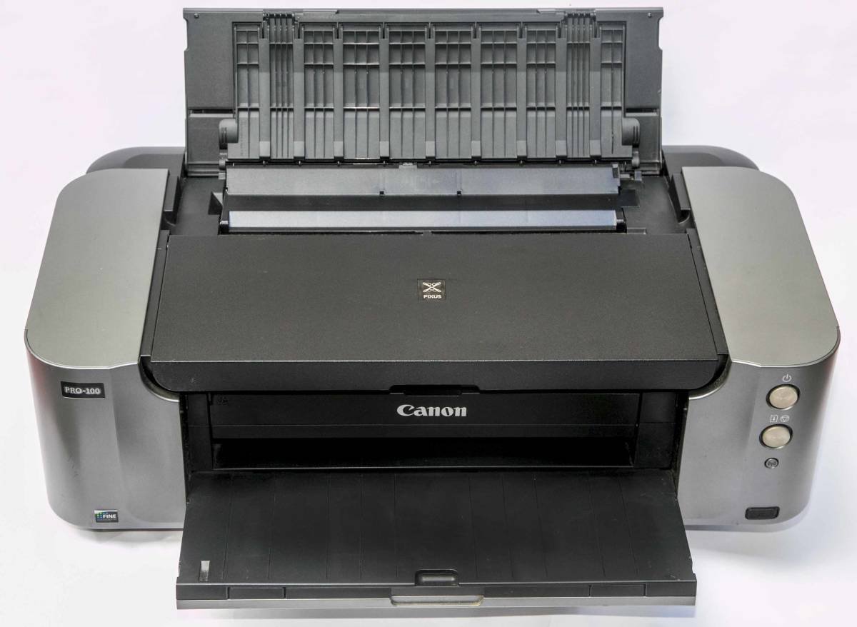 【動作確認済み】Canon PRO-100S プリンター 本体【キャノン】 Canon PIXUS PRO-100 A3ノビ インクジェットプリンター 動作確認 おまけ付