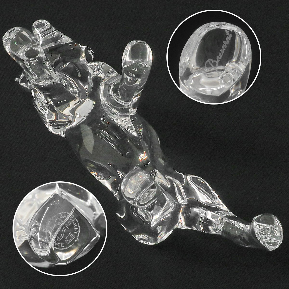MO42 [送料無料/中古美品] バカラ Baccarat クリスタルガラス オブジェ