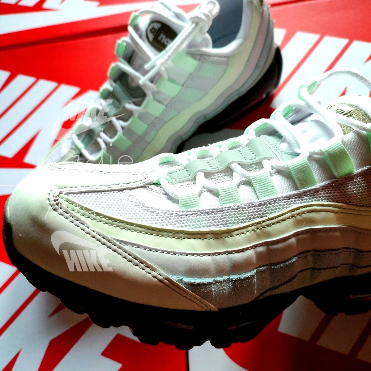 新品 正規品 NIKE ナイキ AIR MAX 95 エアマックス 95 グレー ミント 