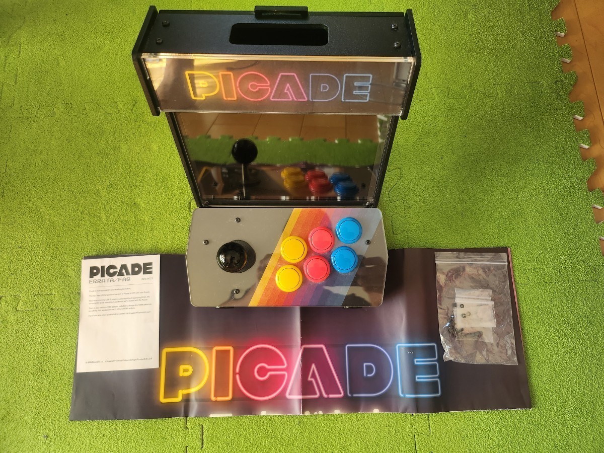 レア！　Raspberry Pi3 PiCADE アーケードキット パイケード ゲーミング 筐体　組み立て済み！