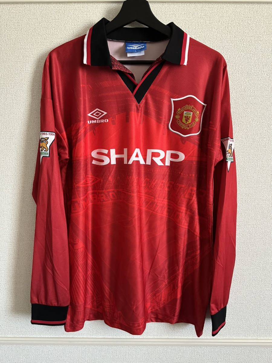 1995 マンチェスター・ユナイテッドFC (H) ユニフォーム ギグス 長袖