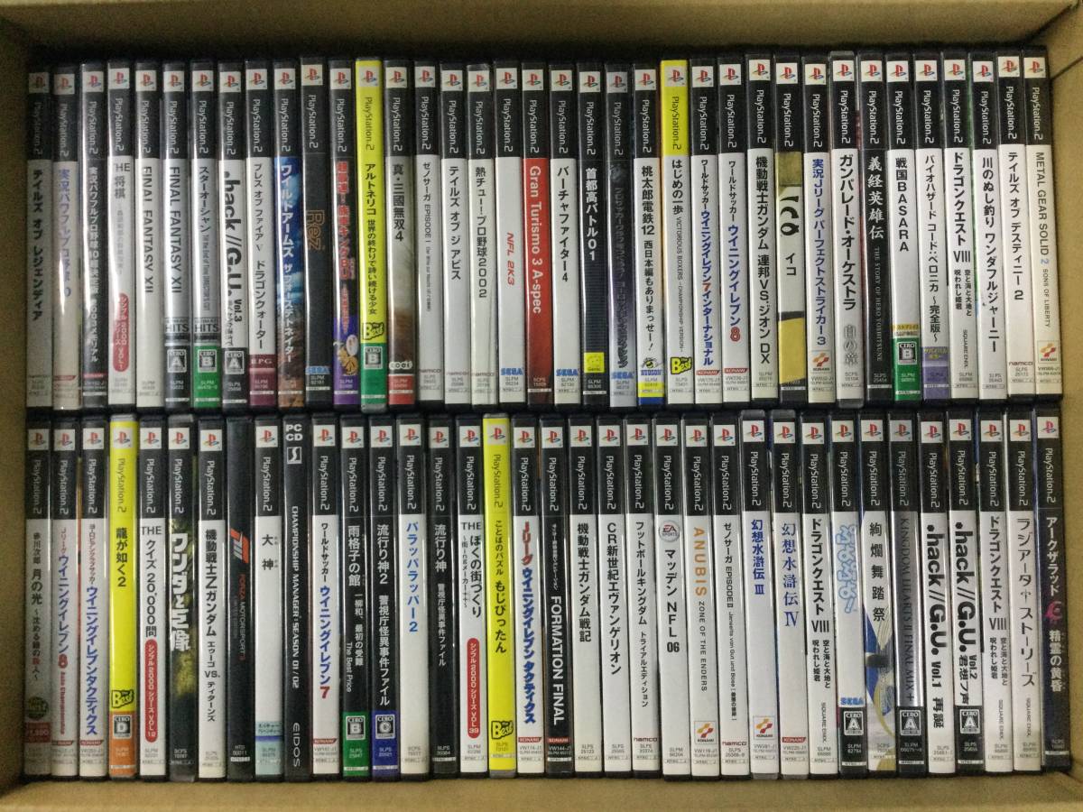 SALE，HOT GF7968/120/0 ジャンク PS2 プレステ2 ソフト 合計73本前後 大量 まとめ セット バイオハザード ワンダと巨像 ドラクエ FF(その他)｜売買されたオークション情報、yahooの商品情報をアーカイブ公開 タイトル