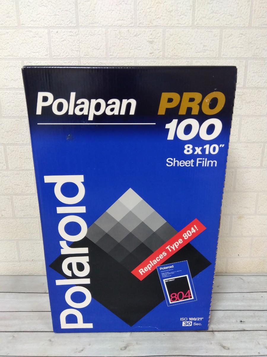 586□ポラロイド Polaroid ポラパン PolapanPRO 100 シートフィルム 8 