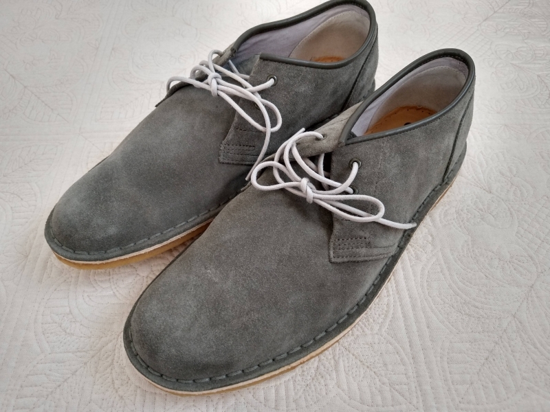 ●○【未使用・即決】[クラークス]ジンク 28.0cm(UK 10) グリーンスエード　○●