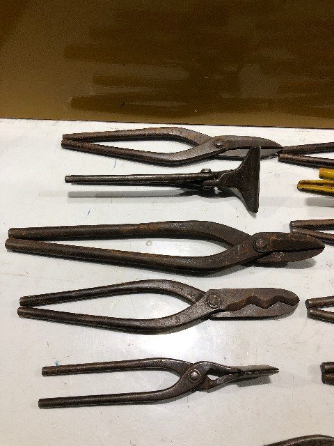 1円スタート！】ハサミ 板金ばさみ 11点セット 板金工具 九