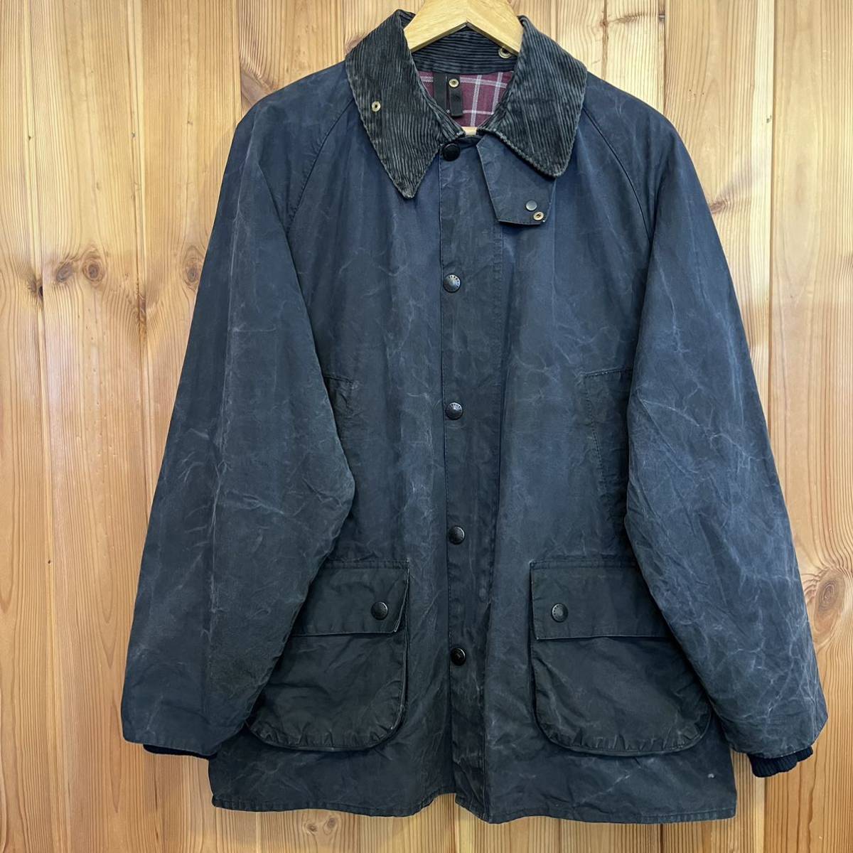 Barbour oiled jacket BEDALE ネイビー size42 1994年製(男性用)｜売買されたオークション情報、yahoo ...