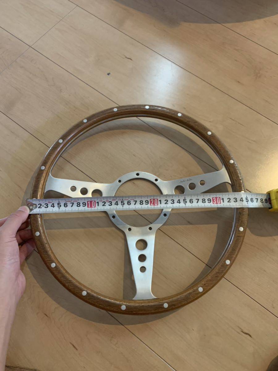 モトリタ ウッドステアリング BMC mini ローバーミニ  