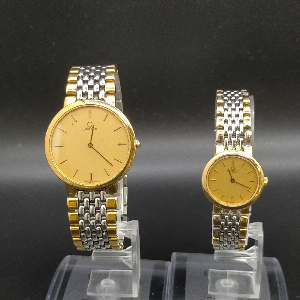 オメガ デビル OMEGA 腕時計 不動品 手巻き レディース - クォーツ De 