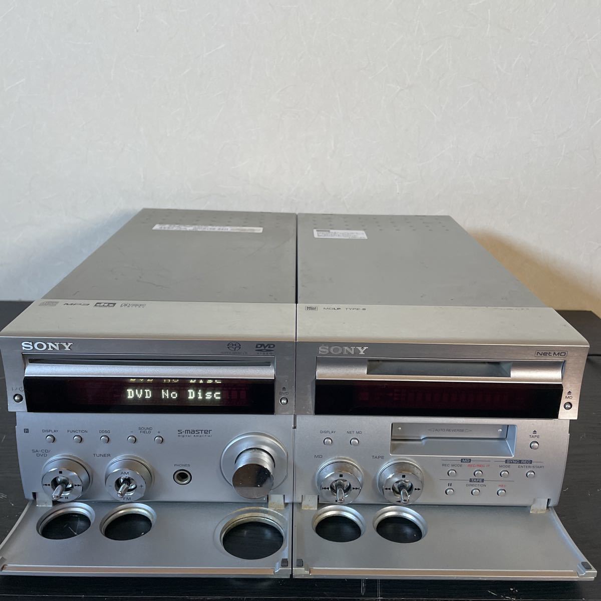 SONY CMT-SE9 (MDS-SE9 HCD-SE9）SACD CD DVD MD ソニーカセットデッキ