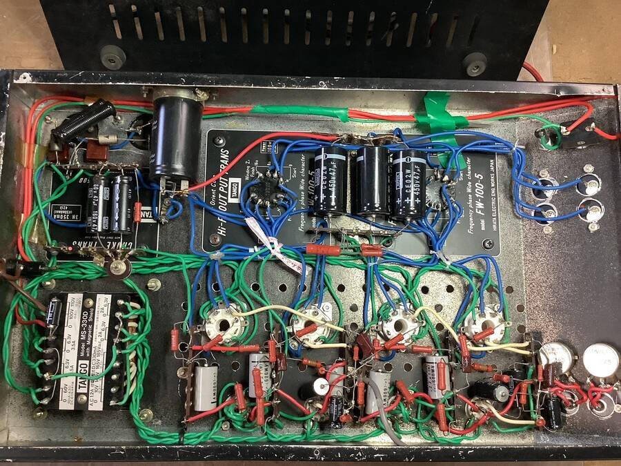 TANGO オーディオ機器 TANGO⁄MS-330 電源 G自作真空管アンプ 電源