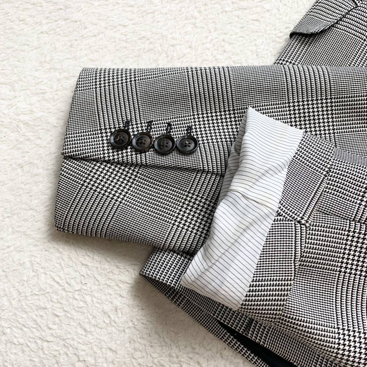 ザラ【圧巻の千鳥格子柄】ZARA テーラードジャケット アンコン 