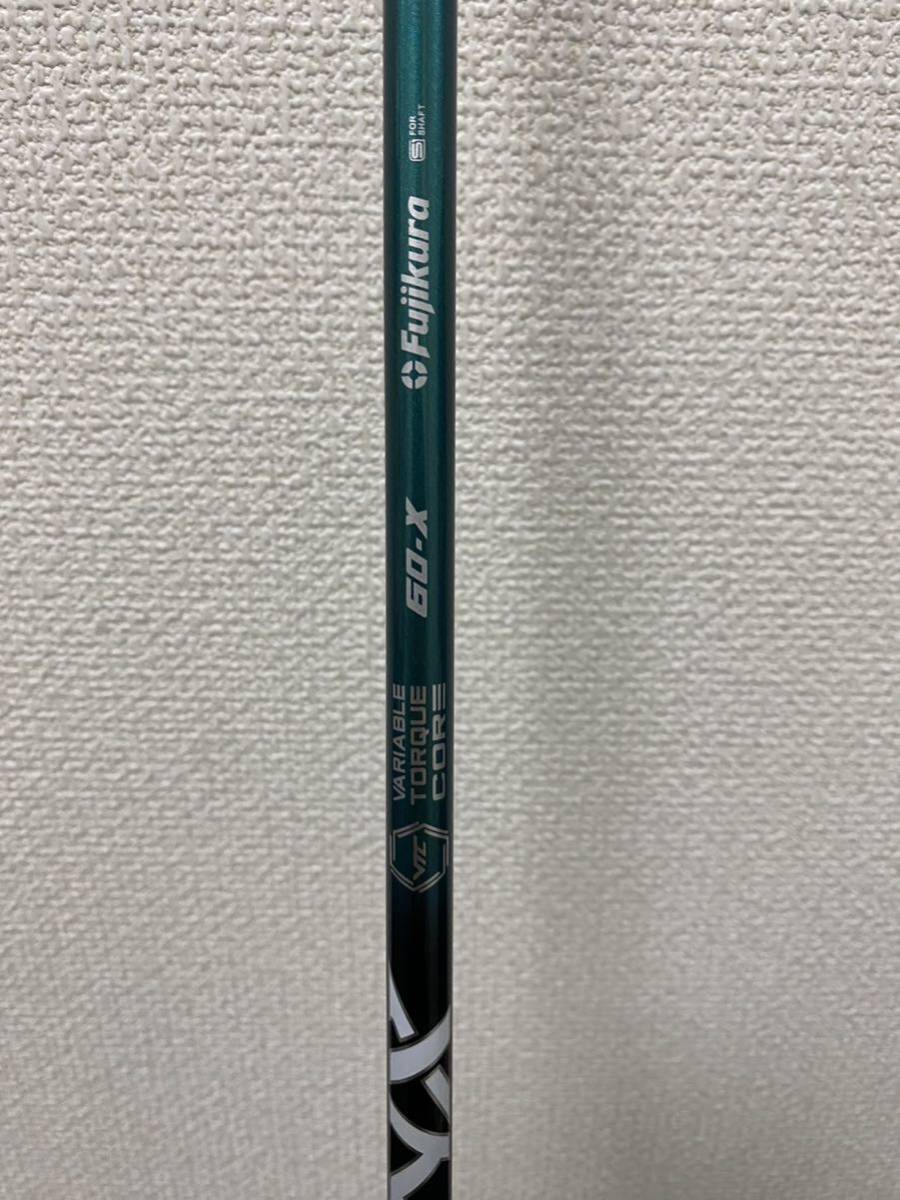 nxグリーン60x ドライバーシャフト タイトリストスリーブ フジクラ