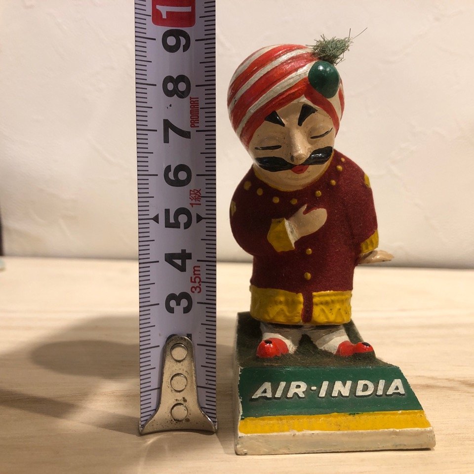AIR-INDIA マハラジャ インド航空 エアインディア 人形 航空グッズ