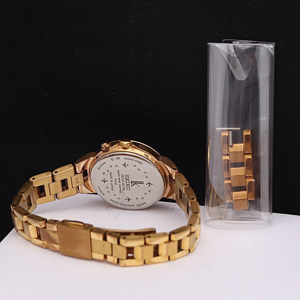 ルキア 1B25-0AD0 セイコー 電波ソーラー ことりっぷ SEIKO 腕時計