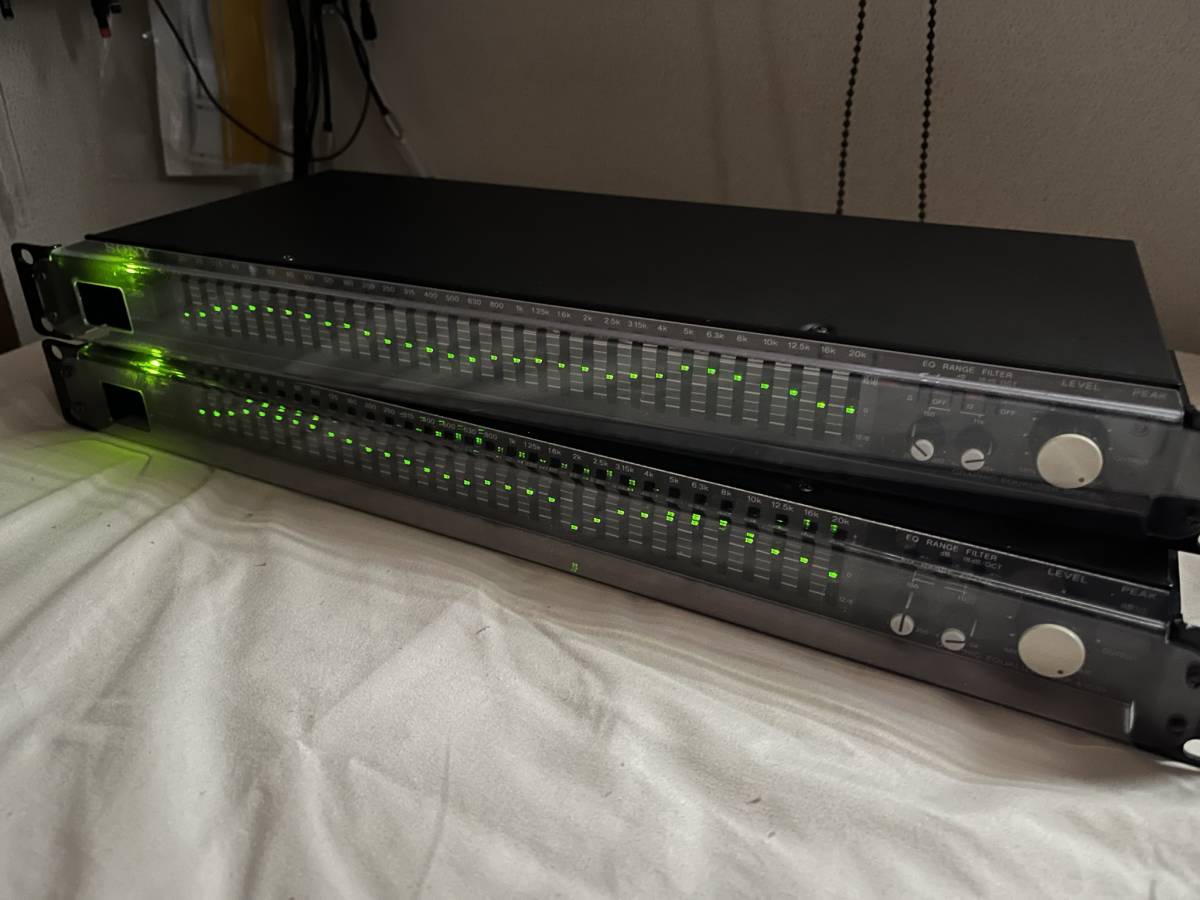 グラフィックイコライザー ラックマウント　SONY SRP-E1031 2台セット　正常動作品
