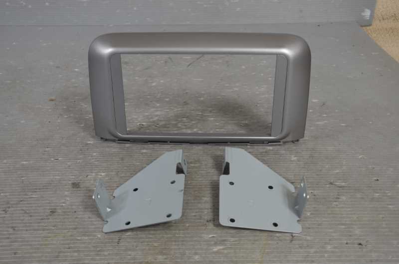 タント カスタム 前期(L375S L385S) 純正 取付OK 2DIN ナビ オーディオパネル ステー付 / 55405-B2400-B1 k075415