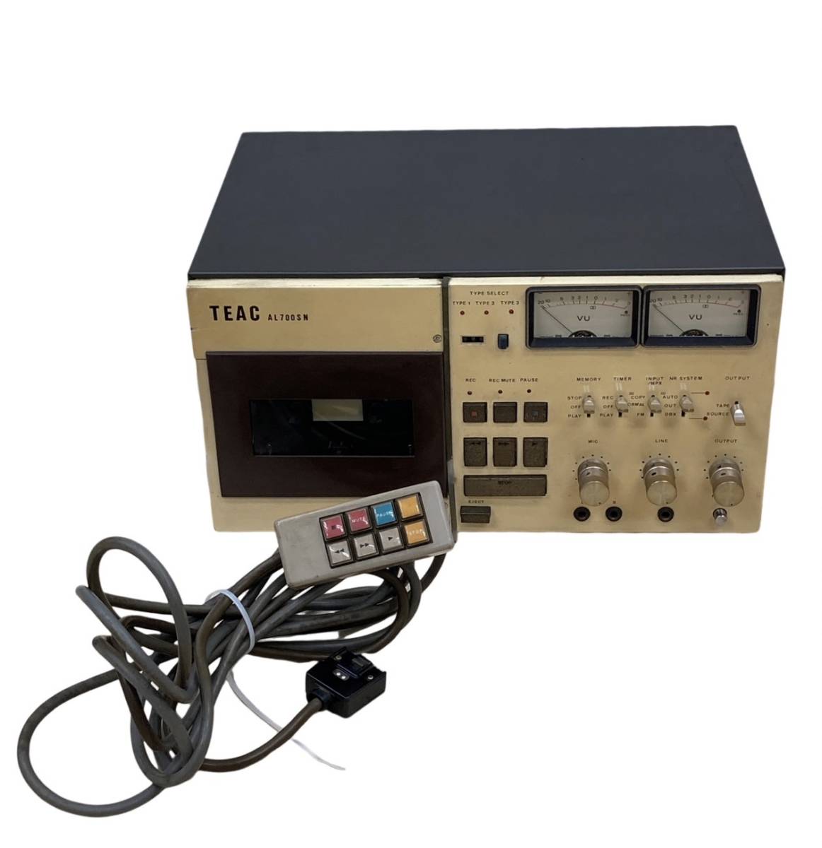 オーディオ〉TEAC ティアック エルカセット デッキ AL 700 SN LC-90
